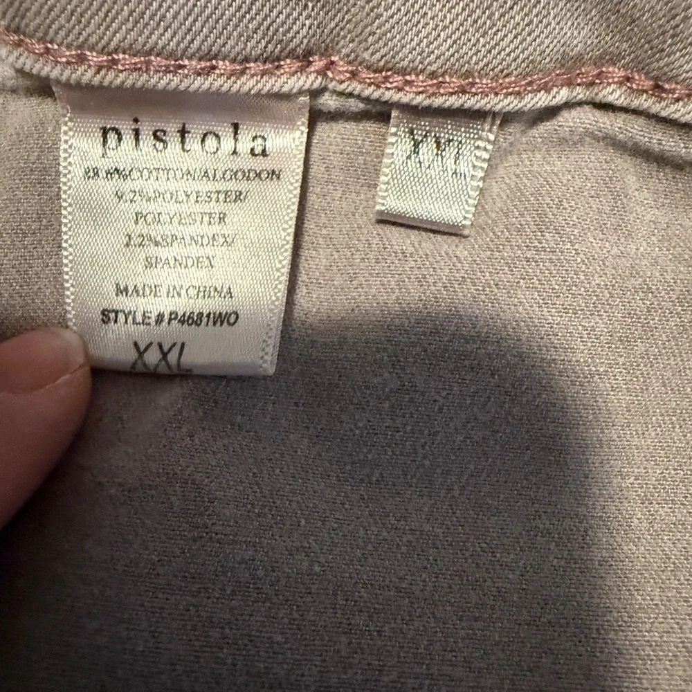 Pistola Chester Cargo Utility Shorts Dusty Purple Grey Size XXL